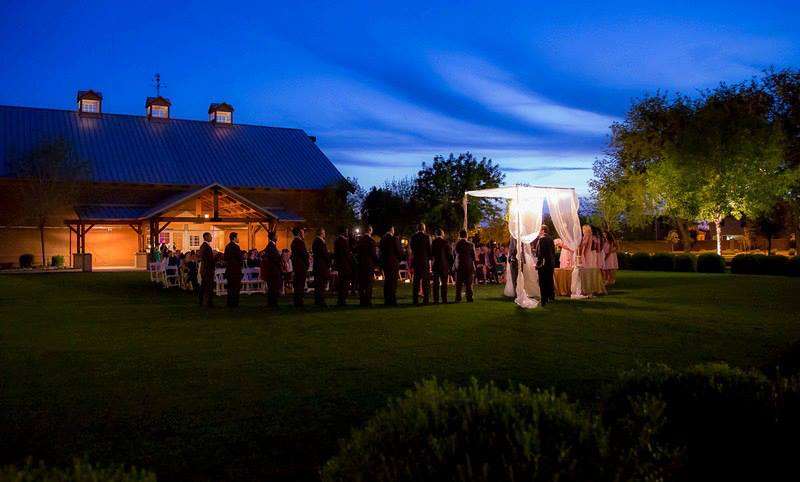Distant View of the Wedding Ceremony