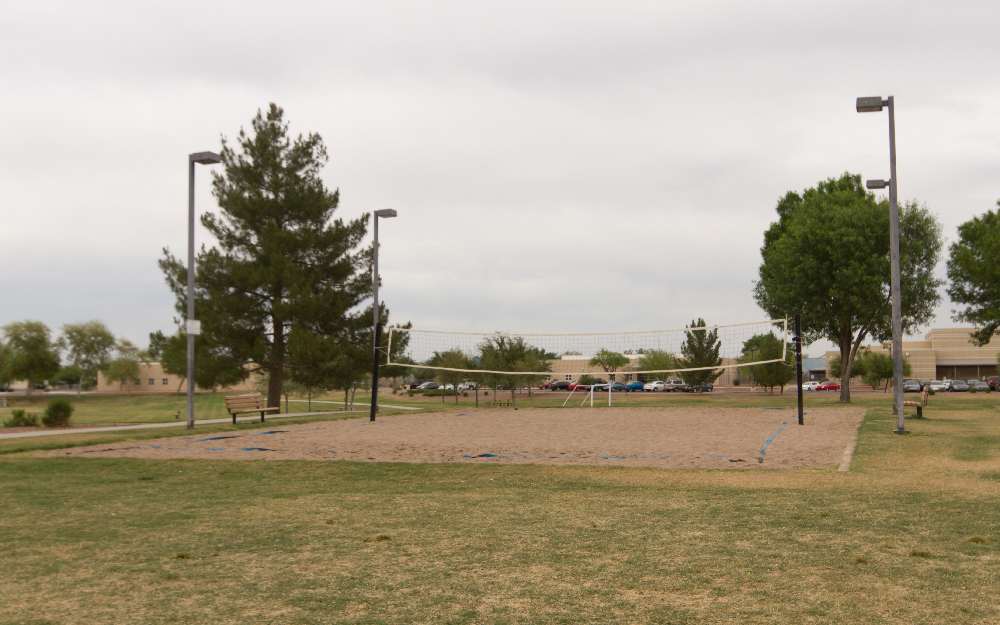 Sand Volleyball Court in the Ranch House Community Park